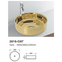 bathroom color above counter basin