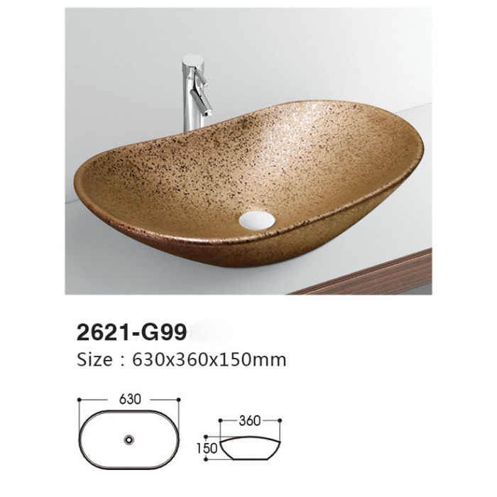 bathroom color above counter basin