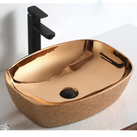 Electroplating Art Basin Bathroom
