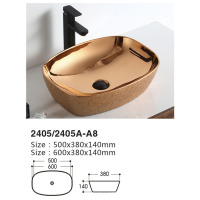 Electroplating Art Basin Bathroom