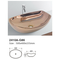 Electroplating Art Basin Bathroom