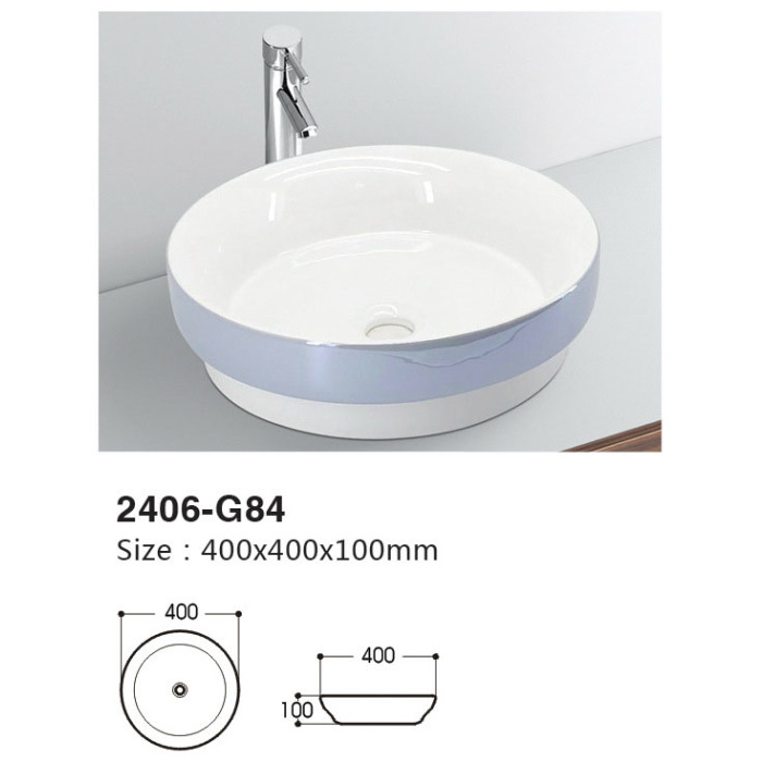 Electroplating Art Basin Bathroom