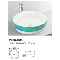 Electroplating Art Basin Bathroom