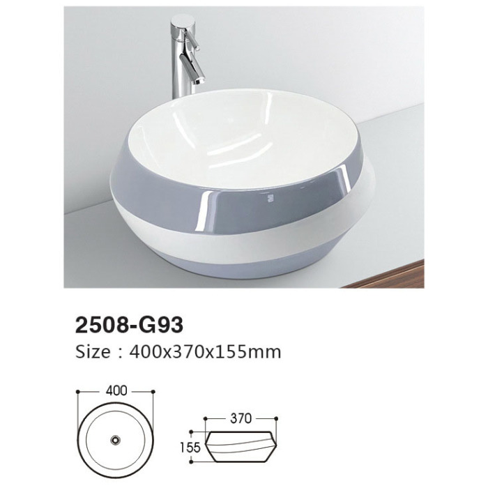 Home Bathroom Balcony Colorful Wash Basin