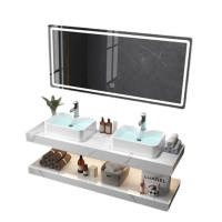 aluminum alloy mirror cabinet combination