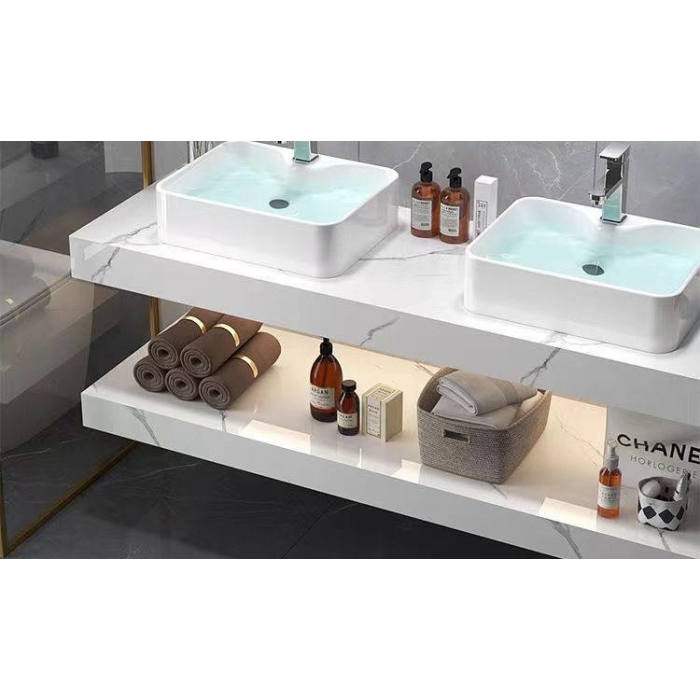 aluminum alloy mirror cabinet combination