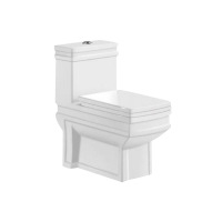 bathroom household flush toilet