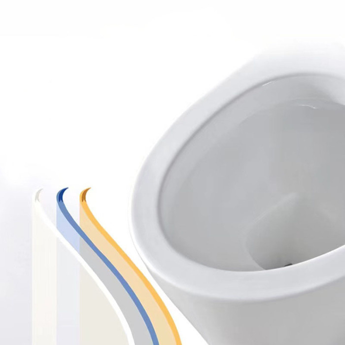 bathroom household flush toilet