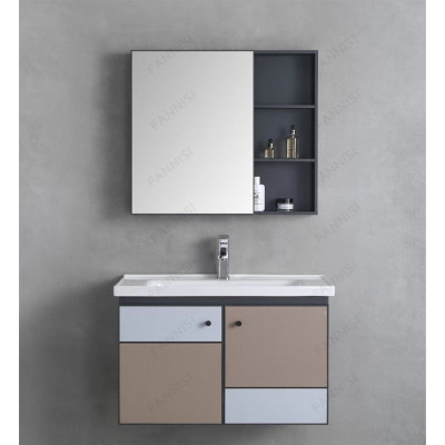 Bathroom Small Apartment Ecological Aluminum Bathroom Cabinet