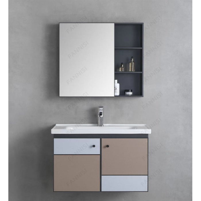 Bathroom Small Apartment Ecological Aluminum Bathroom Cabinet