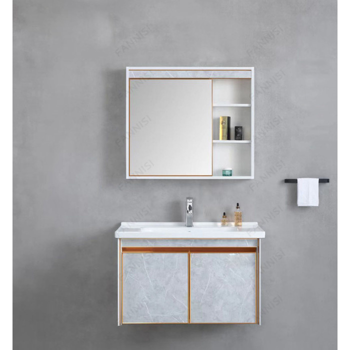 Bathroom Small Apartment Ecological Aluminum Bathroom Cabinet