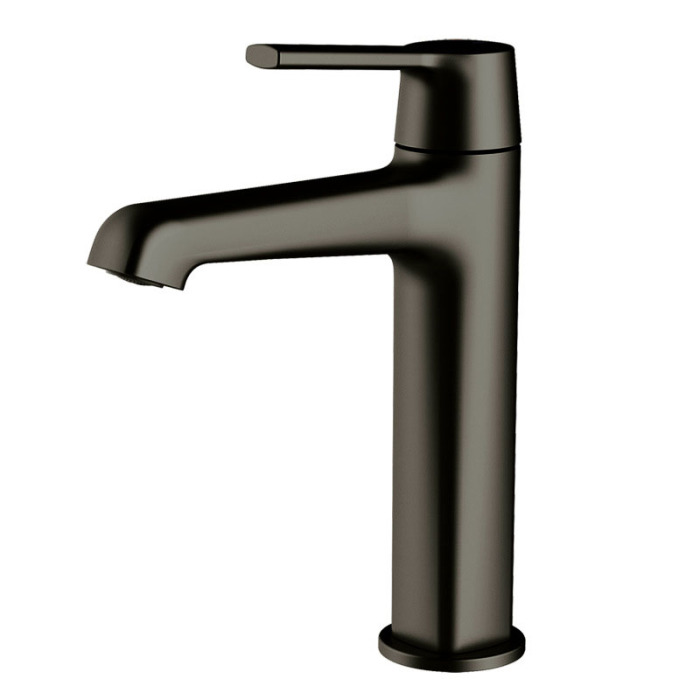 black washbasin faucet