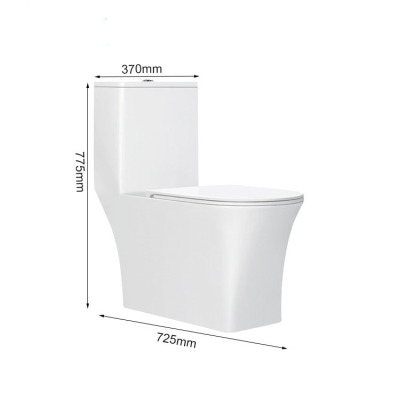 Creative egg-shaped small household toilet