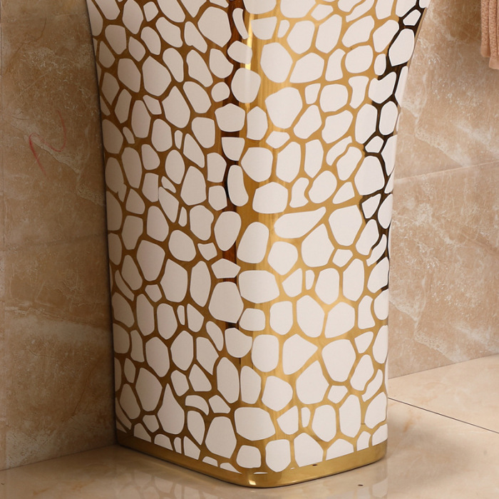 Creative Washing Basin Golden Hand Washing Basin