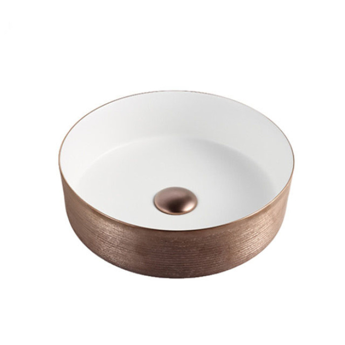 home balcony round washbasin single basin