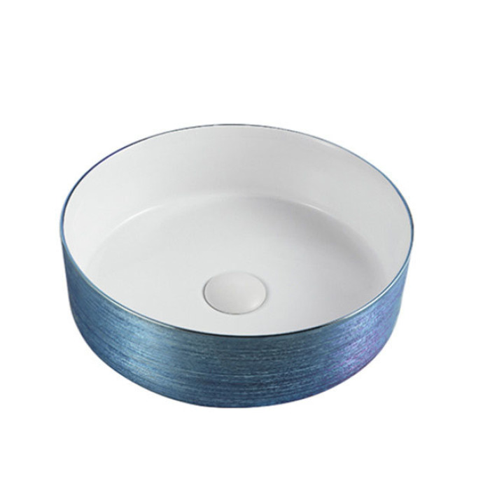 home balcony round washbasin single basin