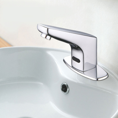 Hotel bathroom washbasin hot and cold dual faucet modern minimalist bathroom