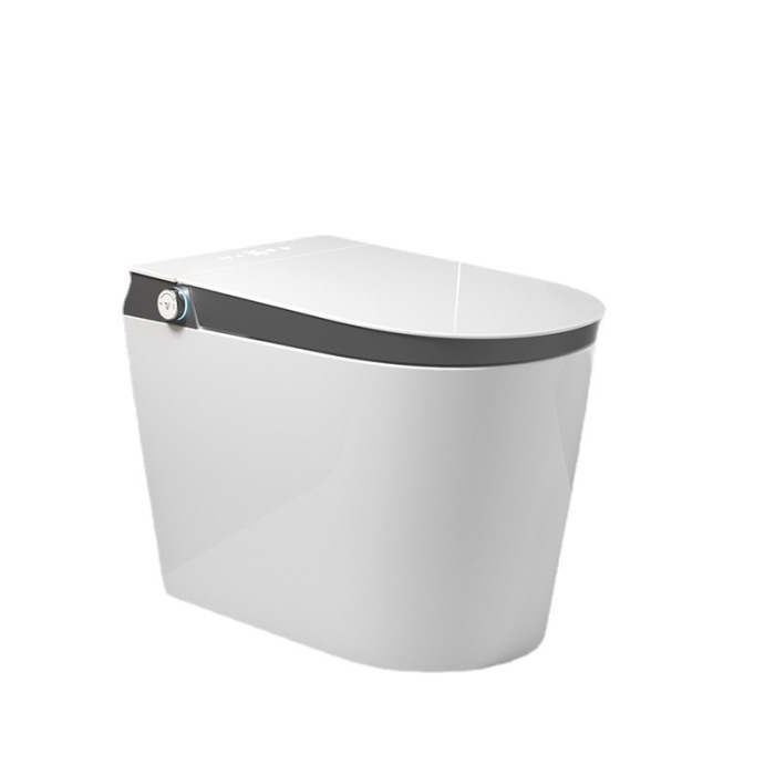 Household tankless ceramic toilet