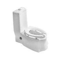 Intelligent toilet automatically flips the lid and heats and dries