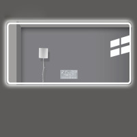 Light luxury smart bathroom mirror toilet