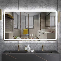 Light luxury smart bathroom mirror toilet