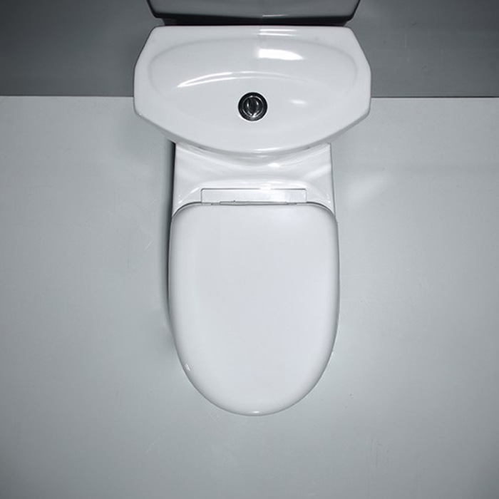 New one-piece water-saving toilet