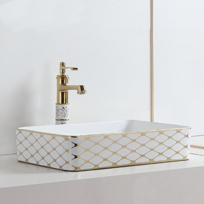 square washbasin