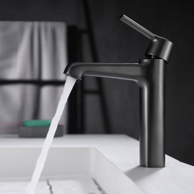 Washbasin vegetable basin faucet hot and cold single hole basin