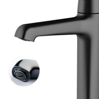 Washbasin vegetable basin faucet hot and cold single hole basin