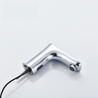 Faucet single cold double pipe double handle universal rotation