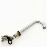 Kitchen water tank with single cold tap into wall