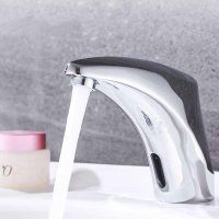 Stainless steel kitchen pull faucet